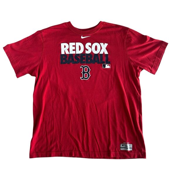 Nike Boston Red Sox Graphic Shirt Men’s XL Dri Fit MLB Performance Baseball - Picture 2 of 12